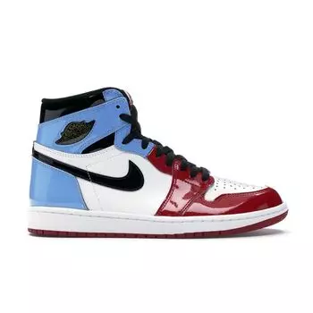 Кроссовки унисекс Air Jordan 1 Retro High OG Fearless Белый Университет-Синий-Университет-Красный-Черный CK5666-100