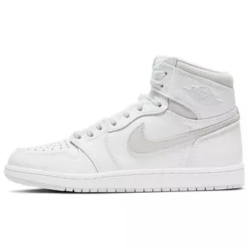 Кроссовки унисекс Air Jordan 1 Retro High 85 OG нейтрально-серые белые BQ4422-100 37.5