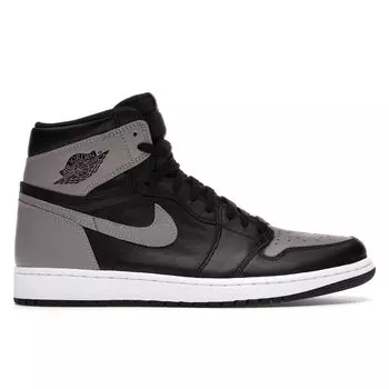 Кроссовки унисекс Air Jordan 1 Retro High OG Shadow 2018 Серый Черный Белый-Средне-серый 555088-013 47.5
