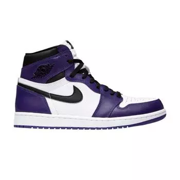 Кроссовки унисекс Air Jordan 1 Retro High OG Court Purple 2.0 Белый Черный 555088-500