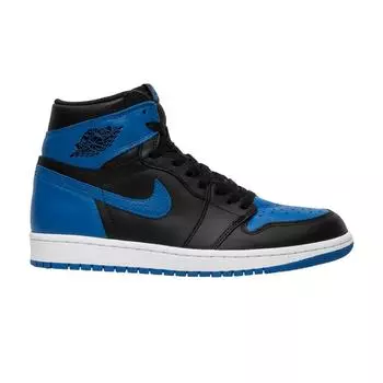 Кроссовки унисекс Air Jordan 1 Retro High OG Royal 2017 Black Royal-White 555088-007 47.5