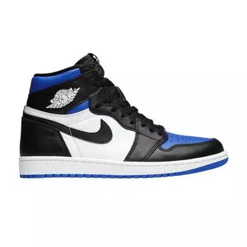Кроссовки унисекс Air Jordan 1 Retro High OG Royal Toe Синий Черный Белый-Game-Royal-Black 555088-041