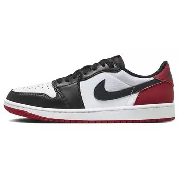 Кроссовки унисекс Air Jordan 1 Retro Low OG с черным носком, белый университетский красный CZ0790-106 48.5