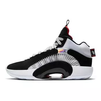 Кроссовки унисекс Air Jordan 35 PF DNA черно-белые чили-красные CQ4228-001