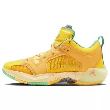Кроссовки унисекс Air Jordan 37 Low PF EYBL Желтый Citron-Pulse Laser-Orange DX5567-800 45