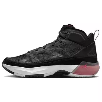 Кроссовки унисекс Air Jordan 37 PF Black Hot Punch Белые многоцветные DV0747-091 41