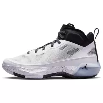 Мужские кроссовки Air Jordan 37 PF Oreo Белый Черный Цитрусовый DV0747-108 44.5
