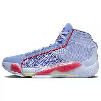 Кроссовки унисекс Air Jordan 38 PF Fadeaway Blue Light-Marine Astronomy-Blue DZ3355-500 42.5