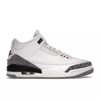 Кроссовки унисекс Air Jordan 3 Retro White Cement Reimagined Summit-White Fire-Red Black DN3707-100 48.5