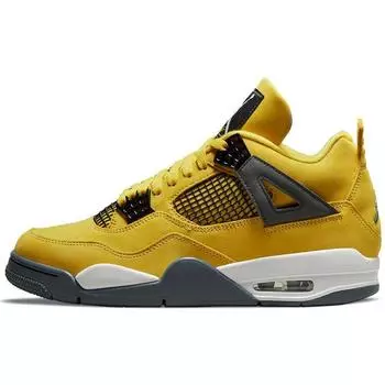 Кроссовки унисекс Air Jordan 4 Retro Lightning 2021 Yellow Tour-Yellow Multi-Color CT8527-700 45