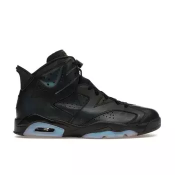 Кроссовки унисекс Air Jordan 6 Retro All Star — Chameleon Black Green Purple 907961-015