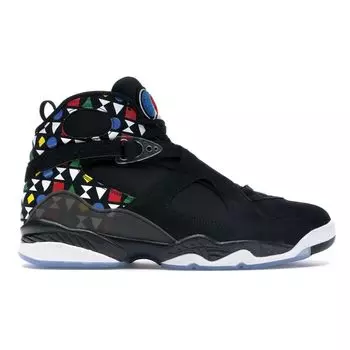 Кроссовки унисекс Air Jordan 8 Retro Quai 54 черные CJ9218-001