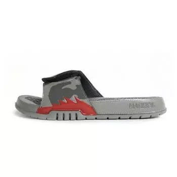 Кроссовки унисекс Air Jordan Jordan Hydro 5 Slide Camo Grey Stucco University-Red-River-Rock 555501-051