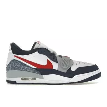 Кроссовки унисекс Air Jordan Jordan Legacy 312 Low Olympic Синие-белые университетско-красные CD7069-164 45