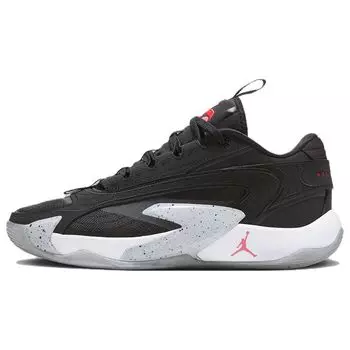 Кроссовки унисекс Air Jordan Jordan Luka 2 PF Black Cement Ярко-малиновые Волко-серые белые DX9012-006 42.5