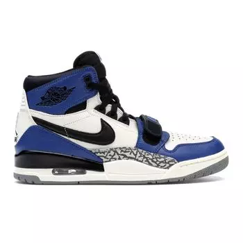 Кроссовки унисекс Air Jordan Just Don x Jordan Legacy 312 Storm Blue Sail Black-Storm-Blue AQ4160-104
