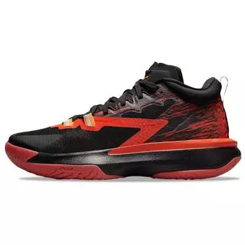 Кроссовки унисекс Air Jordan Naruto x Jordan Zion 1 SP PF Nine Tails Черный Альфа-Оранжевый Чили-Красный DQ5569-086 41