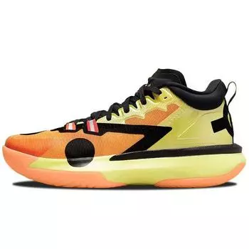 Кроссовки унисекс Air Jordan Naruto x Jordan Zion 1 SP PF Kyuubi Желтый электрик-желтый альфа-оранжевый DQ5569-780