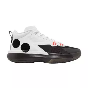 Кроссовки унисекс Air Jordan Naruto x Jordan Zion 1 SP PF Sage Of The Six Paths Белый Университет-Красный Черный DQ5569-160 40.5