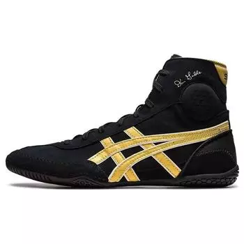 Кроссовки унисекс ASICS Dan Gable Evo 3 Black Rich Gold 1081A052-001 42.5