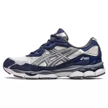 Кроссовки унисекс ASICS Gel NYC Navy Steel Синие кремовые 1201A789-100 37