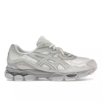 Кроссовки унисекс ASICS Gel NYC серо-кремовые 1203A739-100 37.5