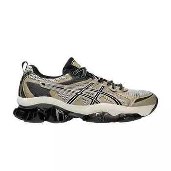 Кроссовки унисекс ASICS Gel Quantum Kinetic Sand черные бежевые 1203A270-203 38