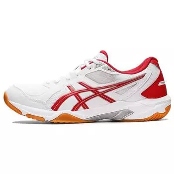 Кроссовки унисекс ASICS Gel Rocket 10 White Classic Red 1073A047-100 40.5