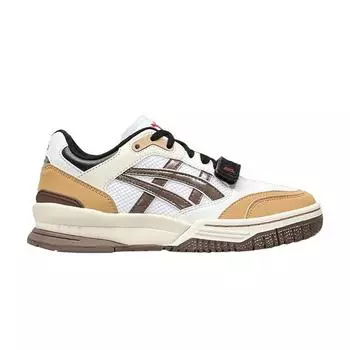 Кроссовки унисекс ASICS Gel Spotlyte V2 Low Бело-коричневые 1203A258-104 42