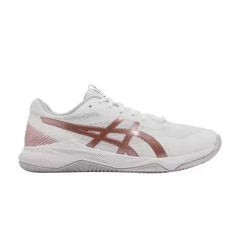 Кроссовки унисекс ASICS Gel Tactic белое розовое золото 1073A062-100 46