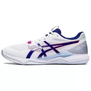 Кроссовки унисекс ASICS Gel Tactic White Dive Blue 1073A051-103 40.5