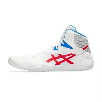 Кроссовки унисекс ASICS Snapdown 3 White Classic Red 1081A030-102 42