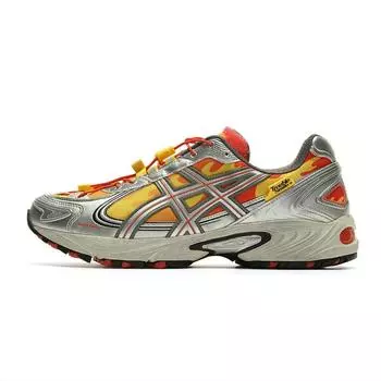 Кроссовки унисекс ASICS TroubleSmile x Gel Kahana TR V4 Flames, серебристые, 1203A653-750 42