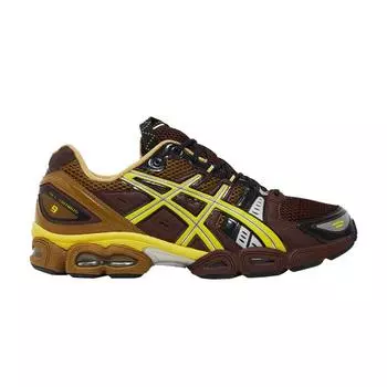 Кроссовки унисекс ASICS UB3-S Gel Nimbus 9 Rum Raisin Red Green-Sheen 1201A442-600 41.5
