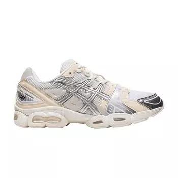 Кроссовки унисекс ASICS WIND AND SEA x Gel Nimbus 9 White Silver Pure-Silver 1201A801-100 40.5
