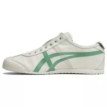Кроссовки унисекс без шнуровки Onitsuka Tiger Mexico 66 White Airy Green 1183B815-106 36