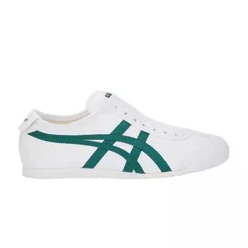 Кроссовки унисекс без шнуровки Onitsuka Tiger Mexico 66 White Spruce Green 1183A360-102