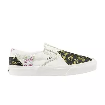 Кроссовки унисекс без шнуровки Vans Classic со штрих-кодом White True-White VN0A5JMH8L8 36.5