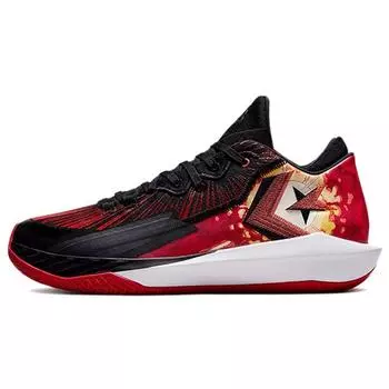 Кроссовки унисекс Converse All Star BB Jet Worlds Collide черные Game-Royal Red 171307C 35