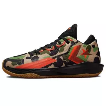 Кроссовки унисекс Converse All Star BB Jet Low Camo Black Bright-Crimson Gum 172665C 47.5