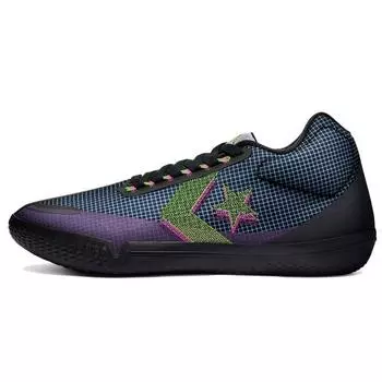 Кроссовки унисекс Converse All Star Pro BB Mid Soundwave Black White Nightfall-Violet 170763C 46