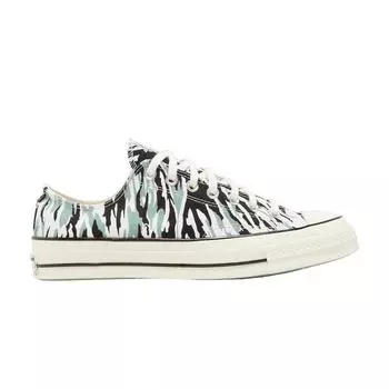 Кроссовки унисекс Converse Carhartt WIP x Chuck 70 Low Hinterland Белый гранитно-зеленый Черный 171238C 37.5