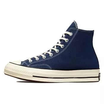 Кроссовки унисекс Converse Chuck 70 Hi Navy Blue Egret White 172676C 51.5