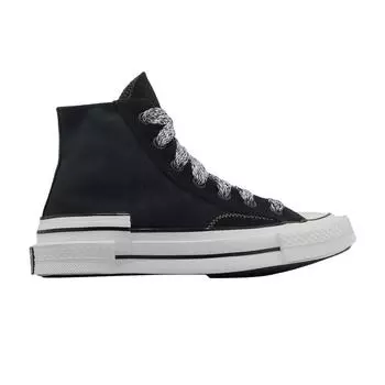 Кроссовки унисекс Converse Chuck 70 High Black Double Vulc белые A07075C 46.5