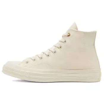 Кроссовки унисекс Converse Chuck 70 High Egret Кремовые 167821C