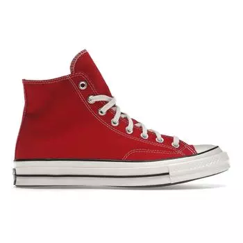 Кроссовки унисекс Converse Chuck 70 High Enamel Red Egret Black 164944C 35