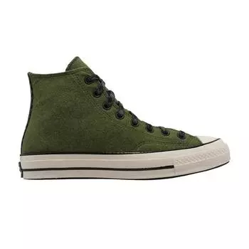 Кроссовки унисекс Converse Chuck 70 High Flannel Green A04284C 37.5