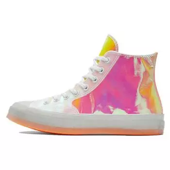 Кроссовки унисекс Converse Chuck 70 High Hi-Vis Iridescent White 170604C 35