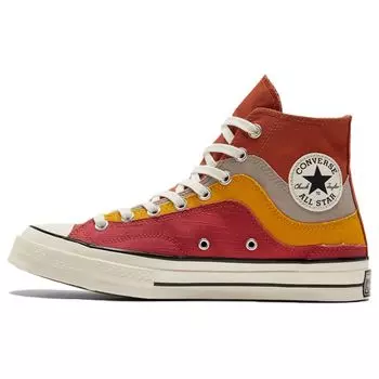 Кроссовки унисекс Converse Chuck 70 High National Parks Красные Red-Bark Malted 170837C 36