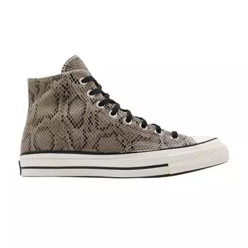 Кроссовки унисекс Converse Chuck 70 High Snakeskin Brown Egret Black 170103C 40